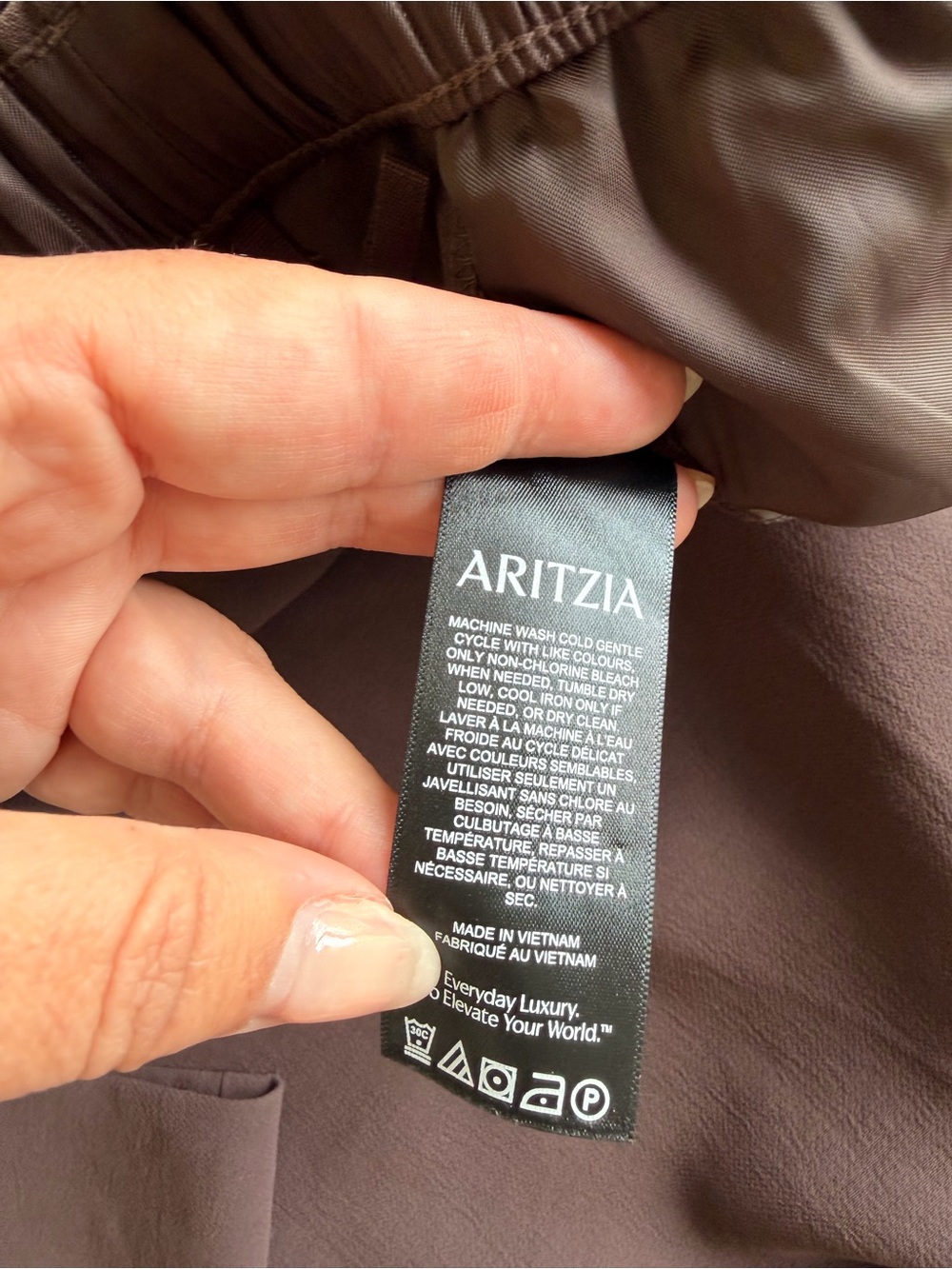 Aritzia Lodge Pants - Brown - Picture 9 of 9
